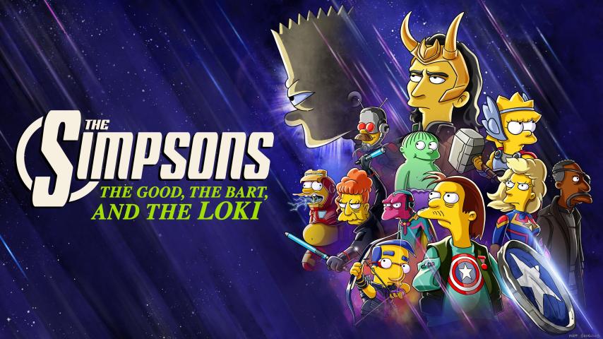 مشاهدة فيلم The Simpsons: The Good, the Bart, and the Loki 2021 مترجم