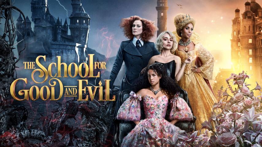 مشاهدة فيلم The School for Good and Evil 2022 مترجم