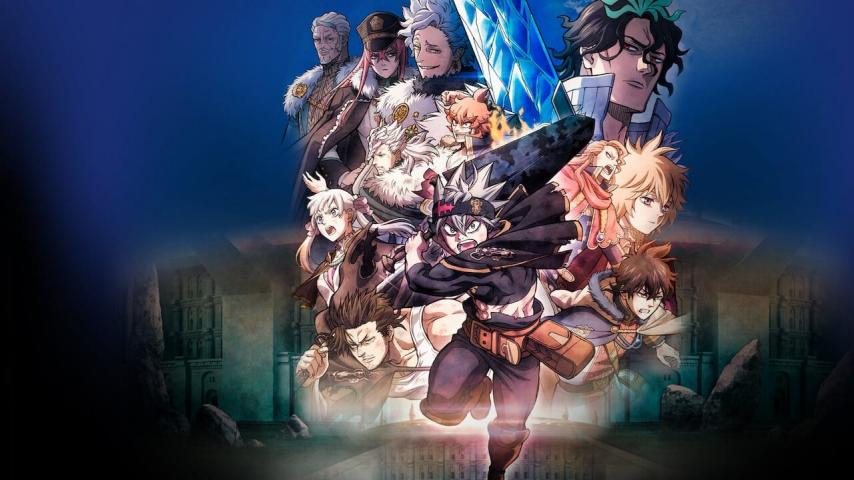 مشاهدة فيلم Black Clover: Sword of the Wizard King 2023 مترجم