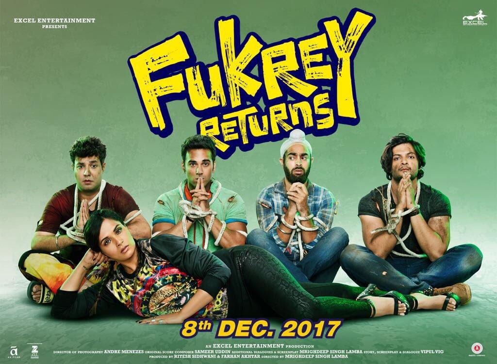 مشاهدة فيلم Fukrey Returns 2017 مترجم