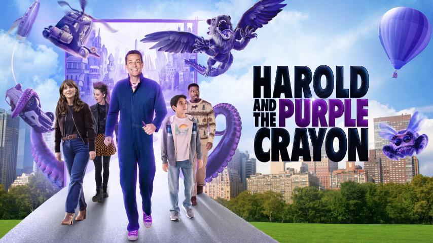 مشاهدة فيلم Harold and the Purple Crayon 2024 مترجم