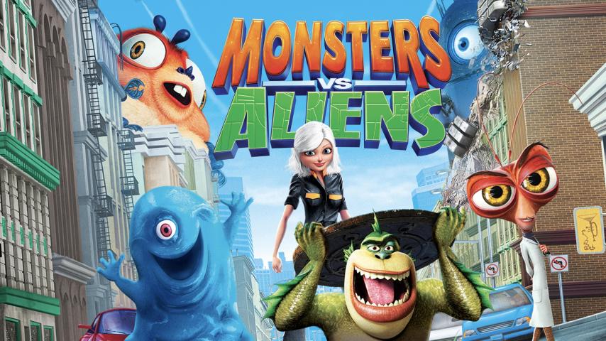 مشاهدة فيلم Monsters vs. Aliens 2009 مترجم