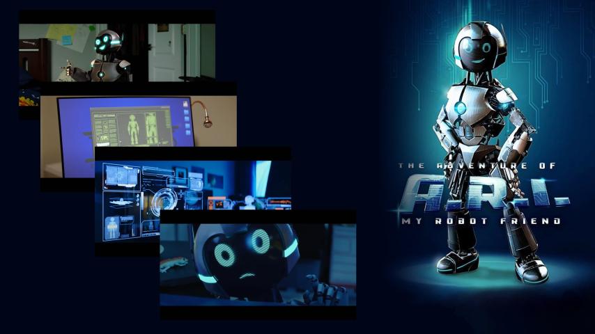 مشاهدة فيلم The Adventure of A.R.I.: My Robot Friend 2020 مترجم