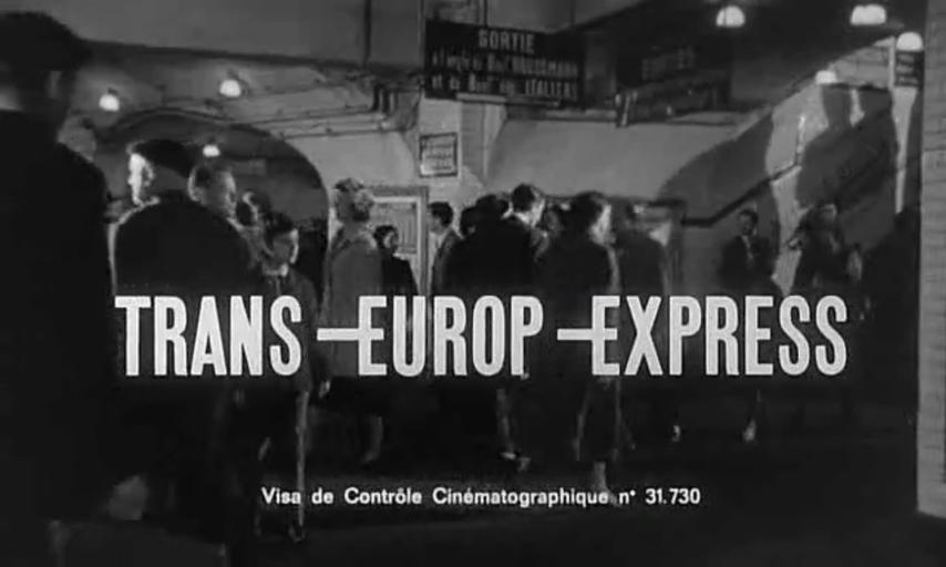 مشاهدة فيلم Trans-Europ-Express 1966 مترجم